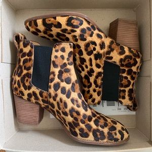 Madewell regan boot leopard edition